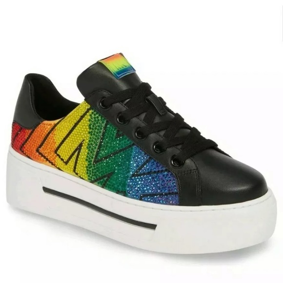 michael kors ashlyn platform sneakers